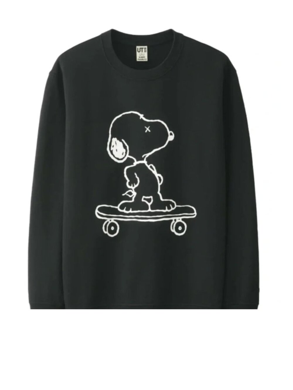 KAWS x Uniqlo x Peanuts Snoopy Skateboarding Sweatshirt M